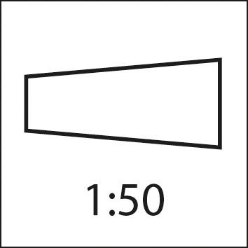 Špirálový vrták DIN1898A HSS kónický 2,5mm GÜHRING - obrázek