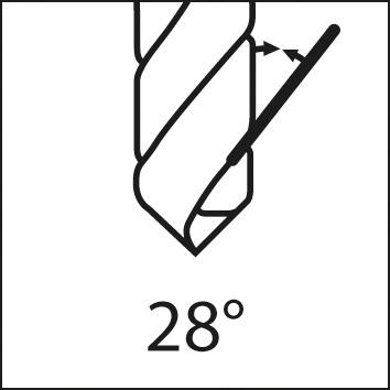 Špirálový vrták SL tvrdokov Z3 stopka HA 5xD 6,50mm GÜHRING - obrázek