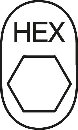 Upínacia stopka pre Vŕtacie korunka 6-hran Heller - obrázek