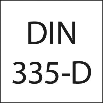Kužeľový záhlbník DIN335 HSS TiN tvar D stopka MK 90 ° 16,5 mm FORMAT - obrázek