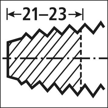 Strojný závitník DIN357 HSS-Co5 M14 FORMAT - obrázek