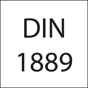 Rádusová fréza dlhá DIN1889 HSSCo8 TiAlN typ N 17mm FORMAT - obrázek