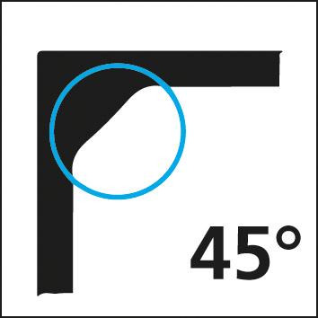 Stopková fréza HPC dlhá tvrdokov TiAlN typ INOX 35/38 ° Z4 14,0mm FORMAT GT - obrázek