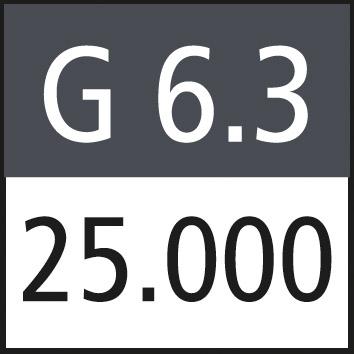 Precízne skľučovadlo DIN69893A 2,5-16mm HSK-A 63 WTE - obrázek