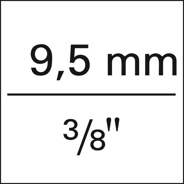 Adaptér na bity Zyklop (výkovok) DINISO1173-C6,3 a E6,3 3/8" Wera - obrázek