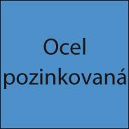 Matice na trhacie nity, oceľ pozinkovaná, plochá guľatá hlava M5x7x13,5mm GESIPA - obrázek