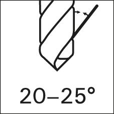Vrták s krátkou drážkou D338 HSS-Co8 Raptor 13,0 mm GÜHRING - obrázek