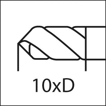 Špirálový vrták, DIN340 HSS-Co5 vybrusovaný typ Tí 7,50mm FORMAT - obrázek
