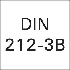 Strojný výstružník DIN212 TiN tvar D 12,0mm BECK - obrázek
