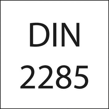 Závitový kaliber krúžok (bezvadný diel) DIN2285 M42x2,0 BOSS - obrázek