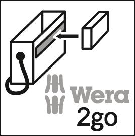 Sada bity Bit-Safe 43 Universal 1 Wera - obrázek